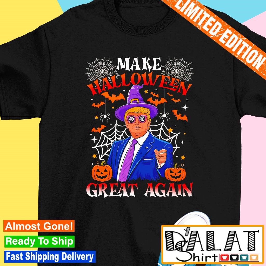 Make Halloween Great Again Trump 2024 shirt