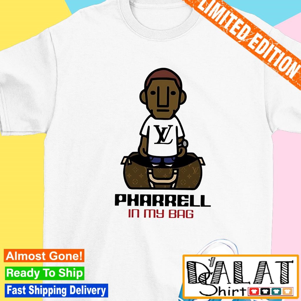 Pharrell Williams in my bag shirt