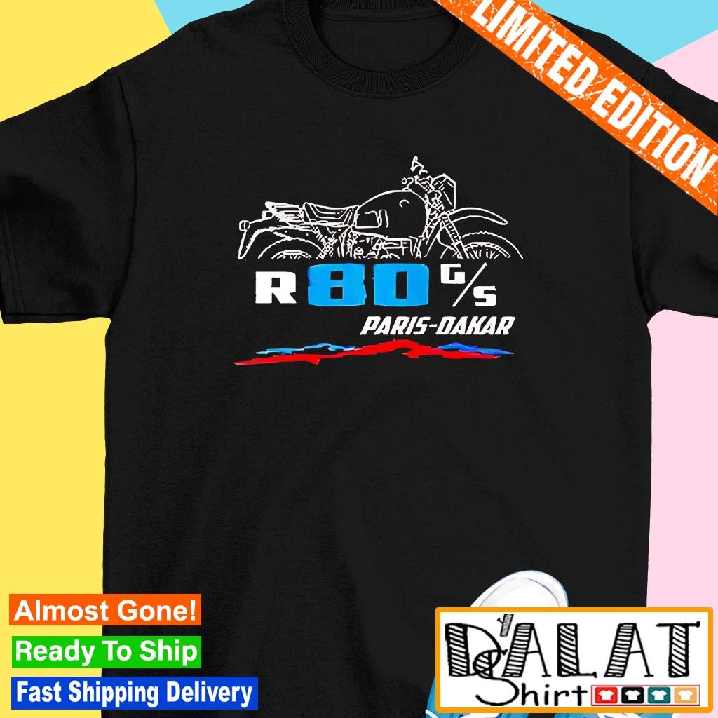 R80 gs Paris Dakar motorcycle shirt