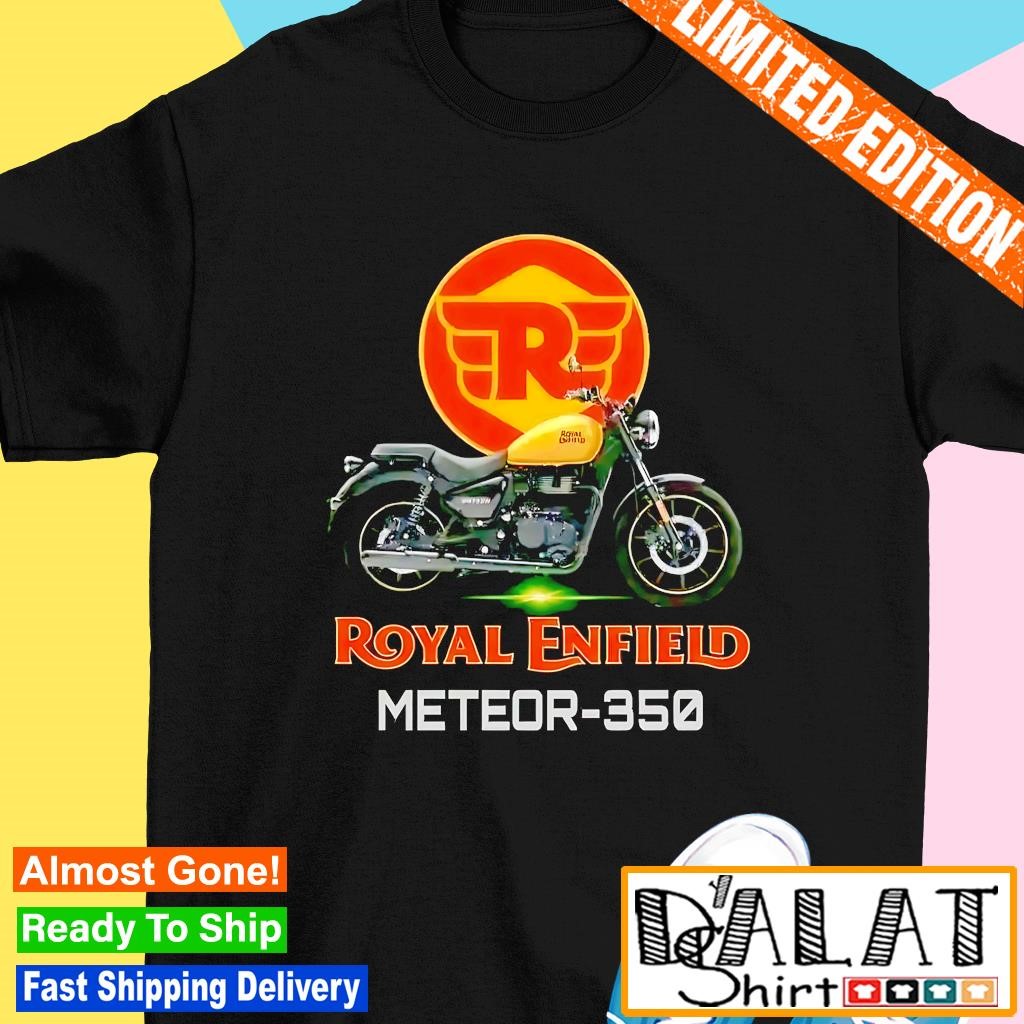 Royal enfield meteor 350 logo shirt