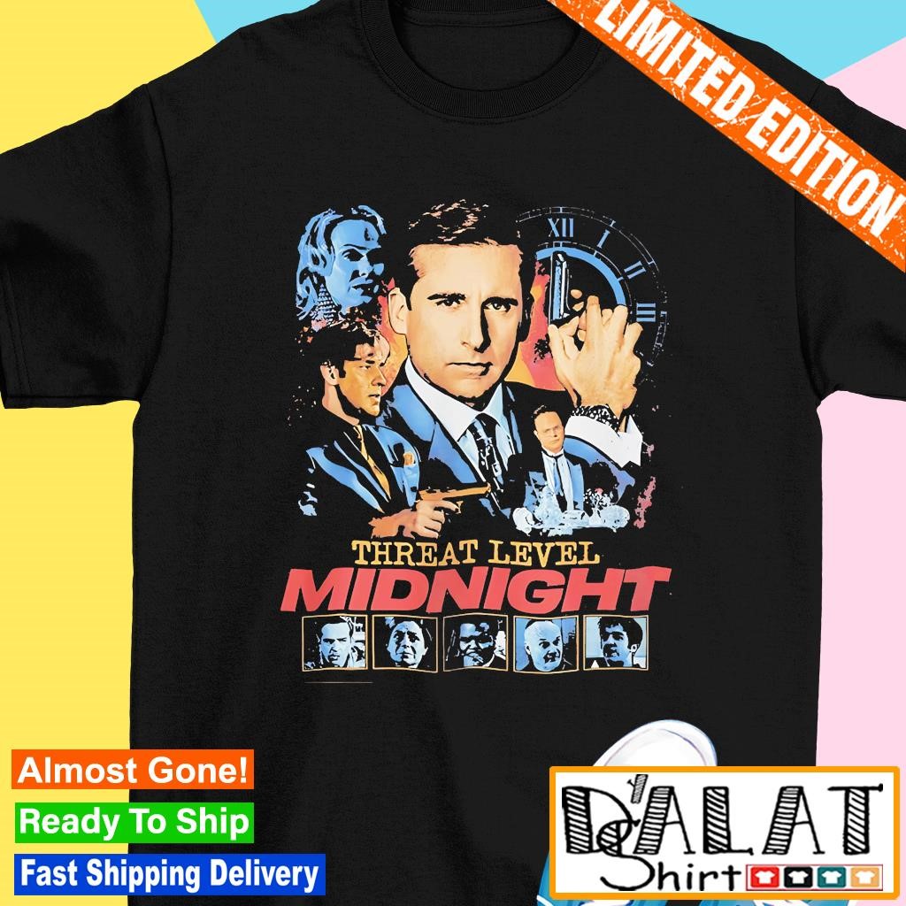 Threat level midnight character vintage shirt