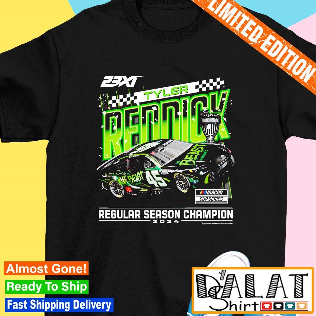 Tyler Reddick 23XI Racing 2024 NASCAR Cup Series Regular Season Champion shirt