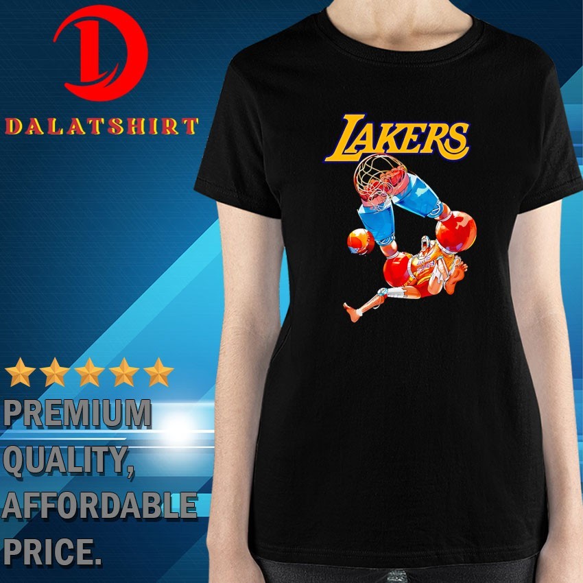 Los Angeles Lakers X One Piece NBA shirt - Dalatshirt Store