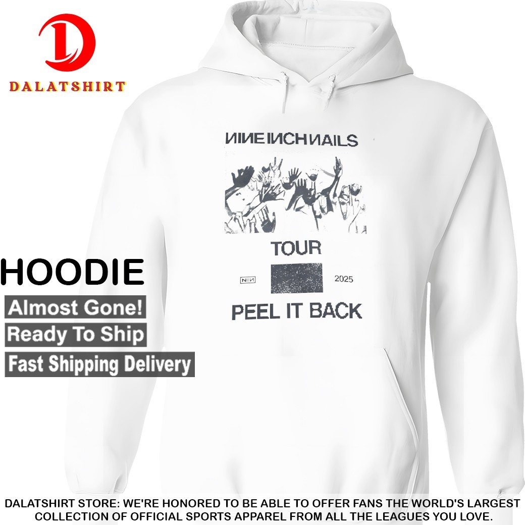 Nine inch nails tour 2025 peel it back T-shirts - Dalatshirt Store