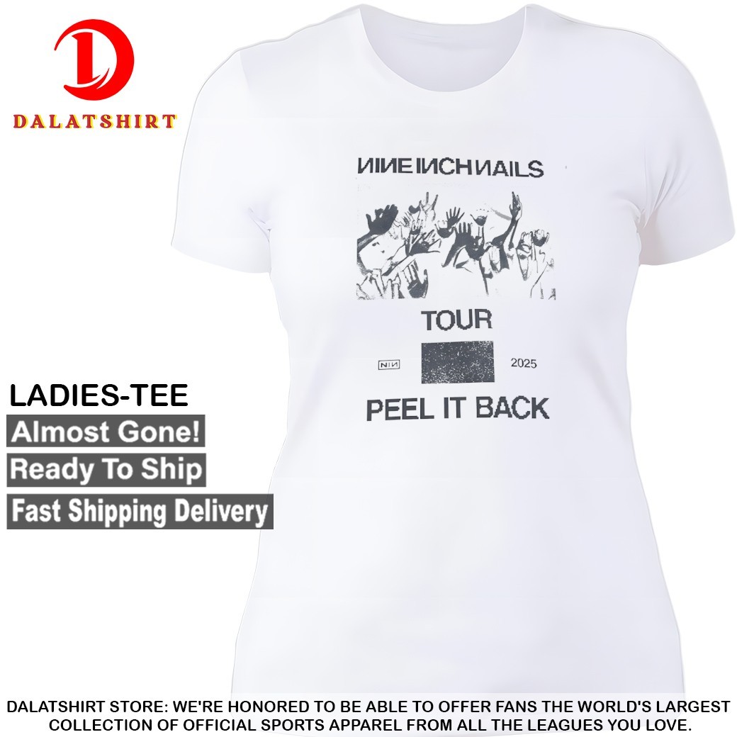 Nine Inch Nails Peel It Back Tour 2025 Shirt - Viralstyle