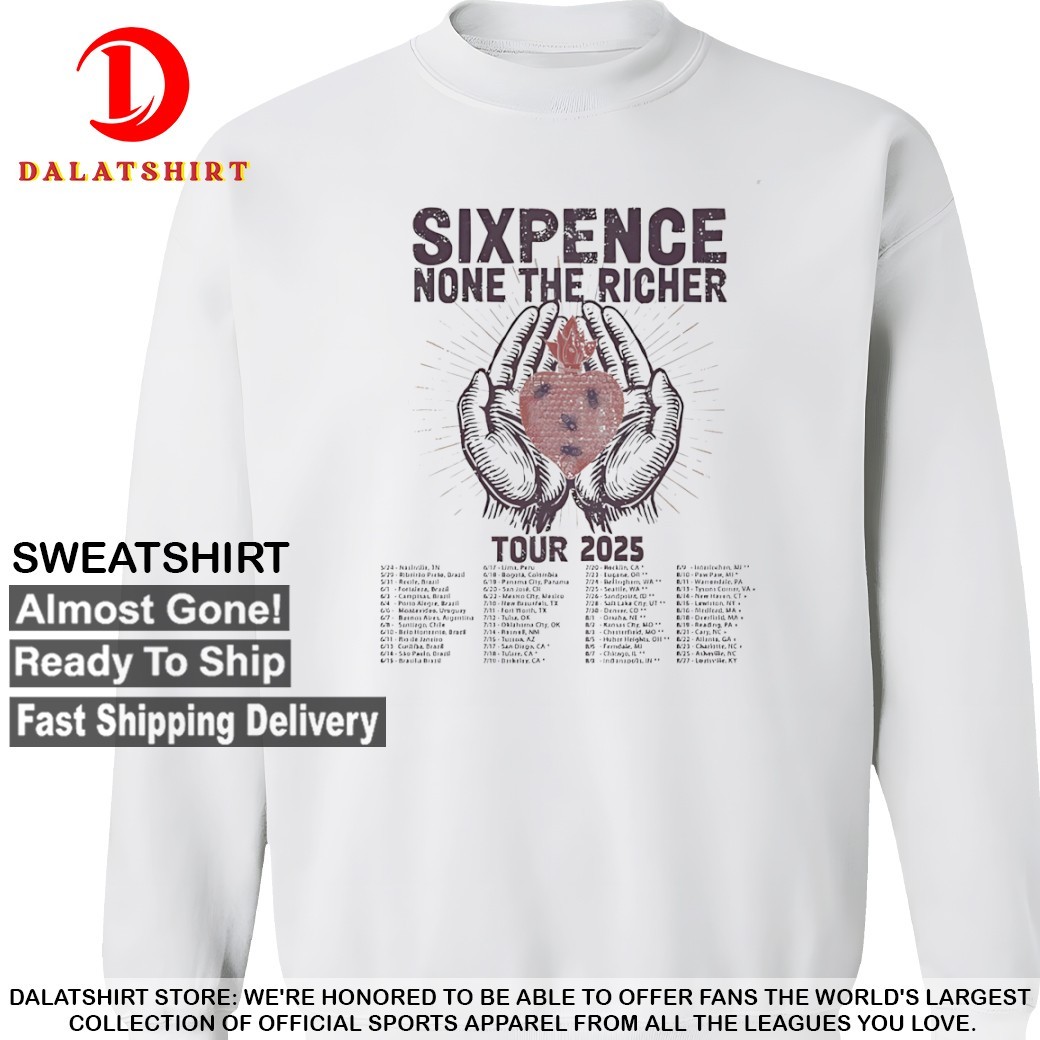 Sixpence None the Richer TourSixpence None the Richer tour T-shirts -  Dalatshirt Store Online Shopping in USA