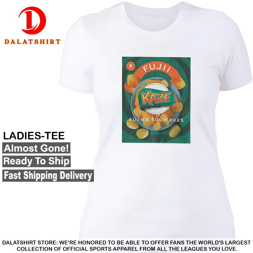 ミニー❣️ FujiiKaze2025NATourポテチTシャツグリーンL Potato chip Fujii Kaze Eu Na tour 2025 T-shirts - Dalatshirt Store