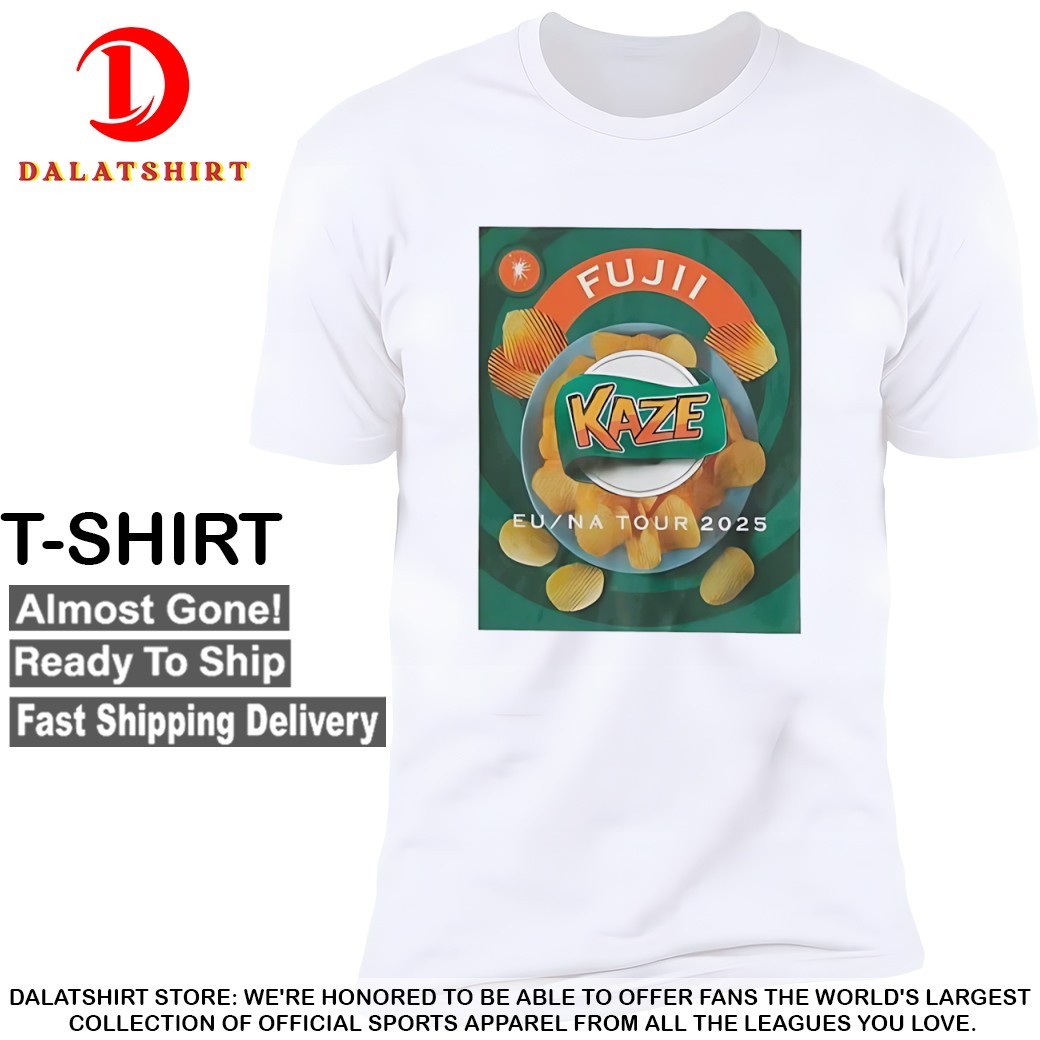 Potato chip Fujii Kaze Eu Na tour 2025 T-shirts - Dalatshirt