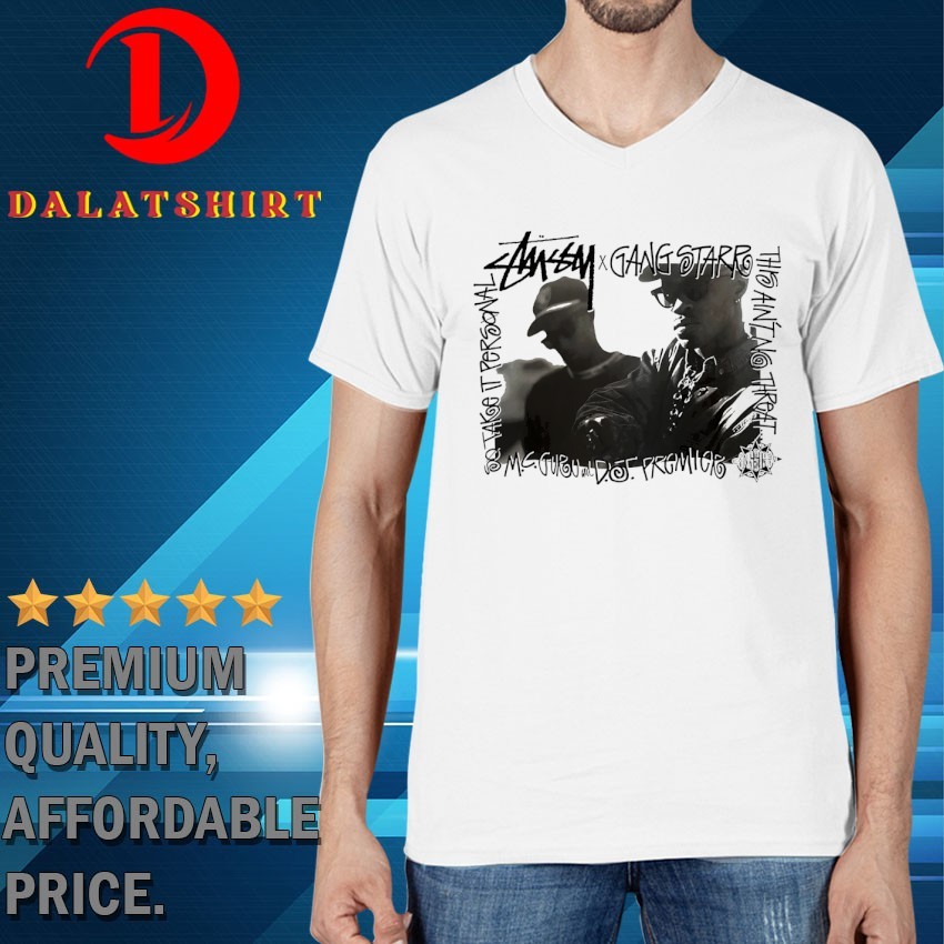 Stussy x Gang Starr Take It Personal T-shirts - Dalatshirt