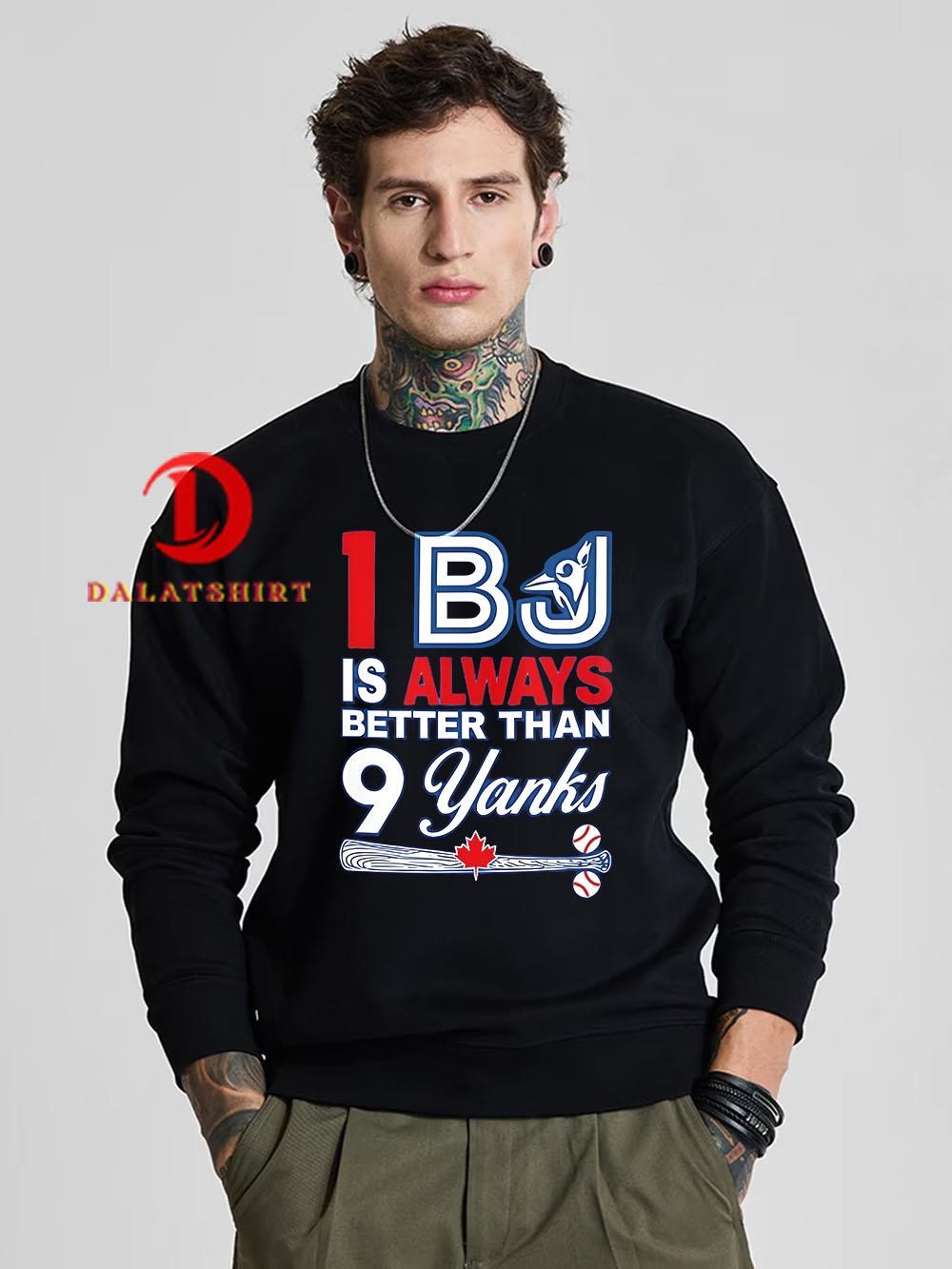 1 BJ is always better than 9 Yanks Sweater