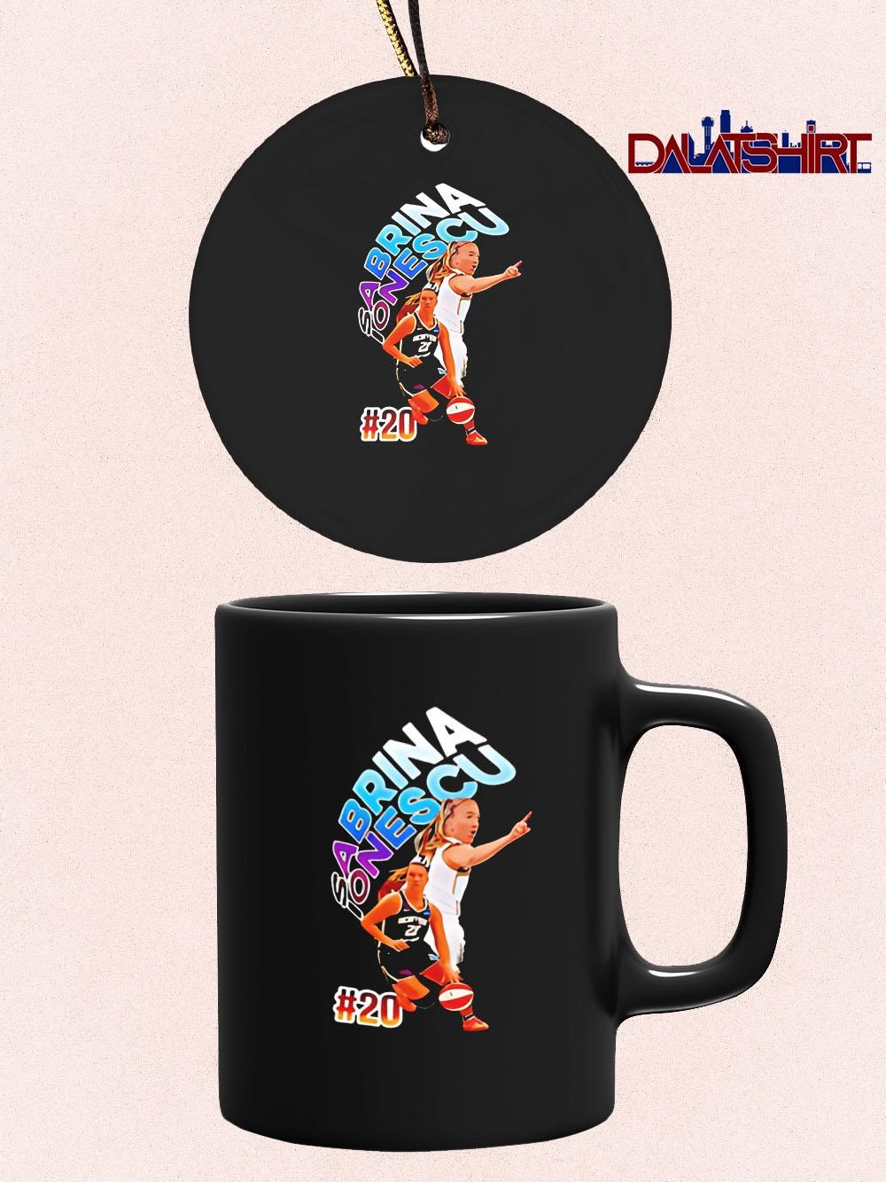 #20 Sabrina Ionescu Basketball graphic mug