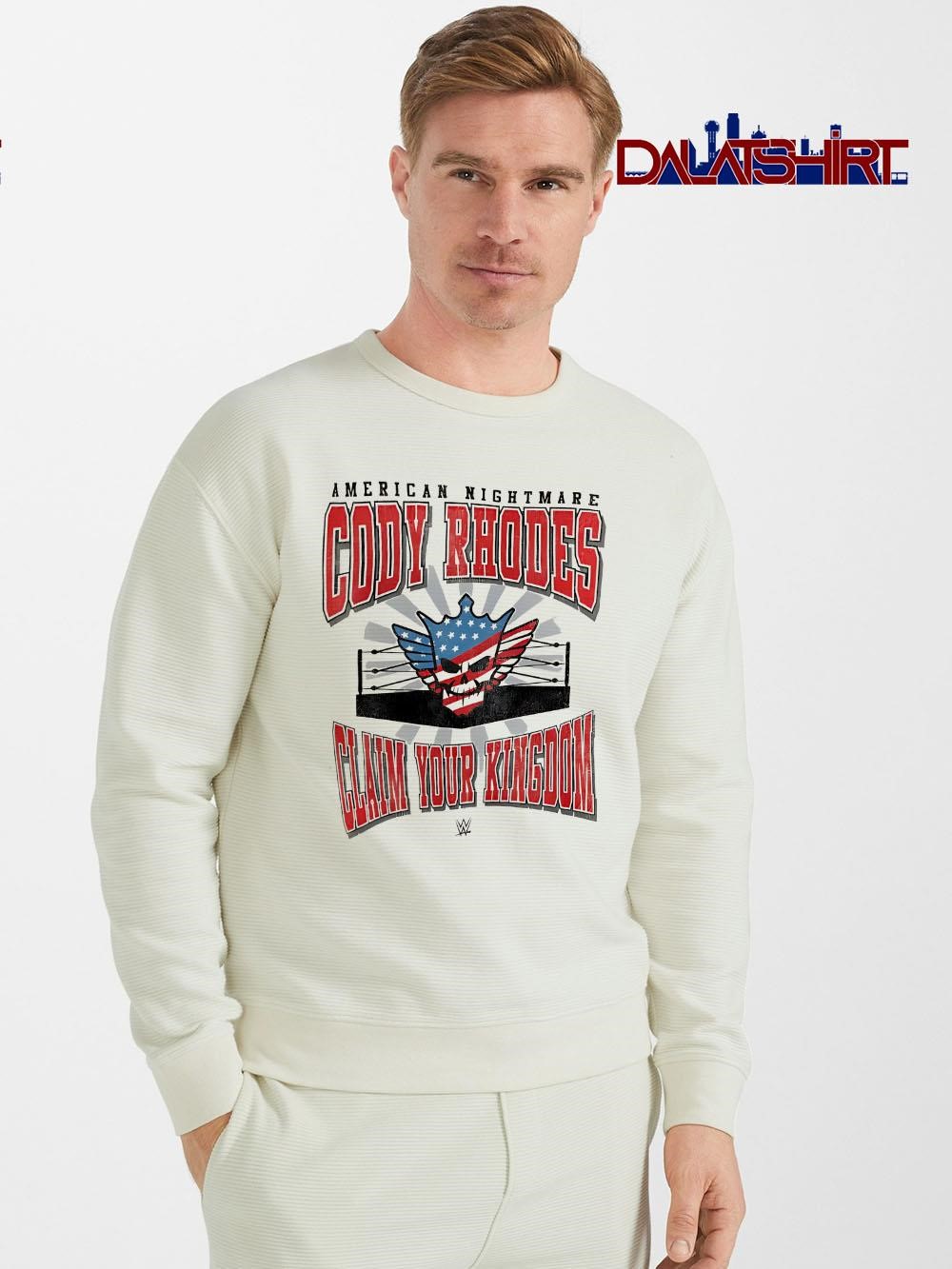 Awesome American Nightmare Cody Rhodes Claim Your Kingdom sweater