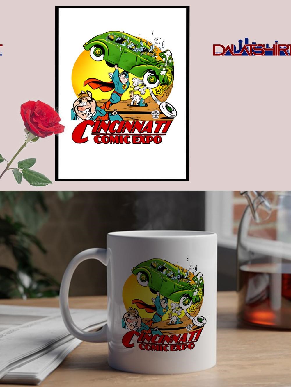 Awesome Cincinnati Comic Expo Superman mug