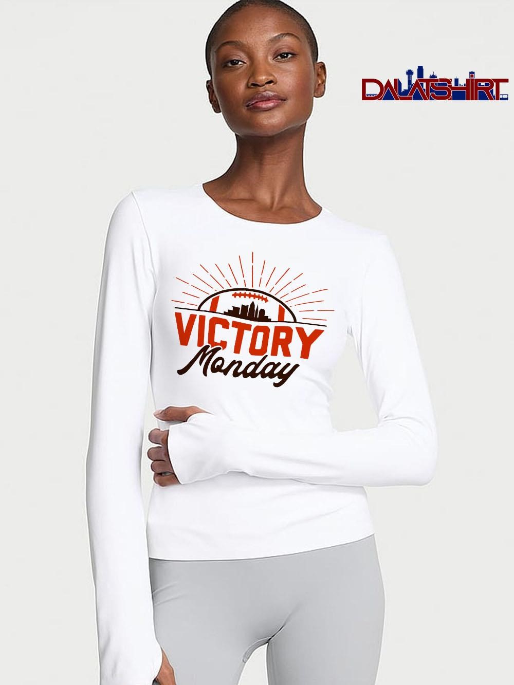 Awesome Cleveland Browns Victory Monday long-sleeve
