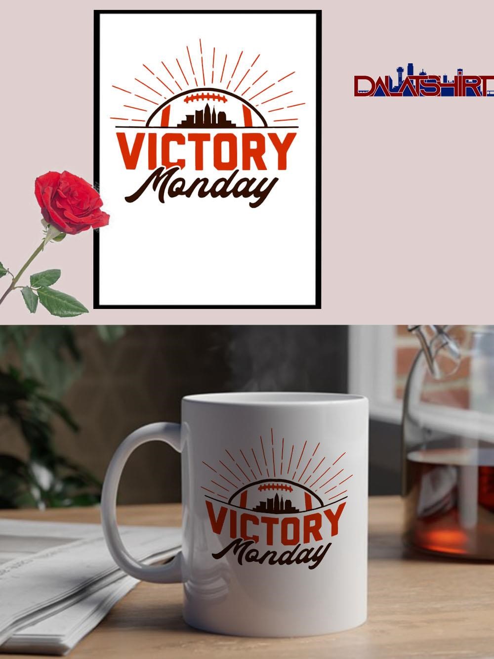 Awesome Cleveland Browns Victory Monday mug