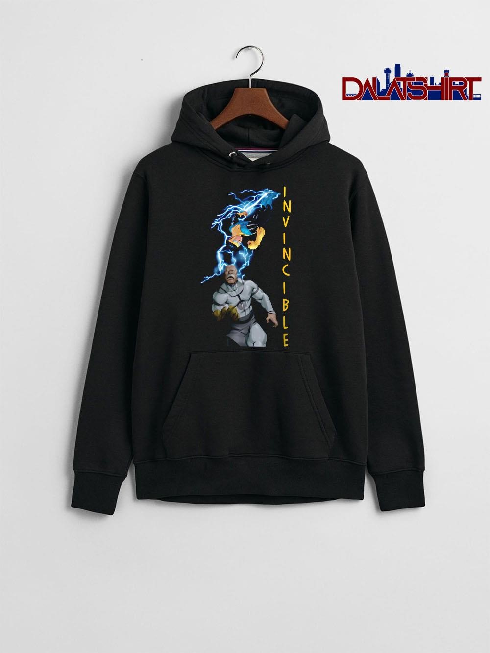 Awesome Invincible vs Conquest classic hoodie