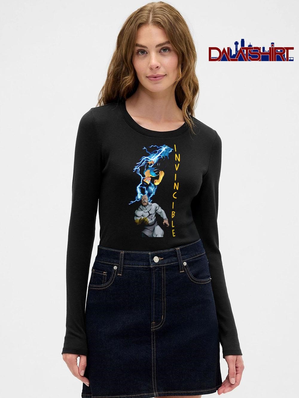 Awesome Invincible vs Conquest classic long-sleeve
