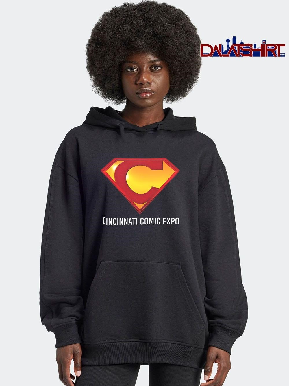 Best Cincinnati Comic Expo logo C Superman hoodie