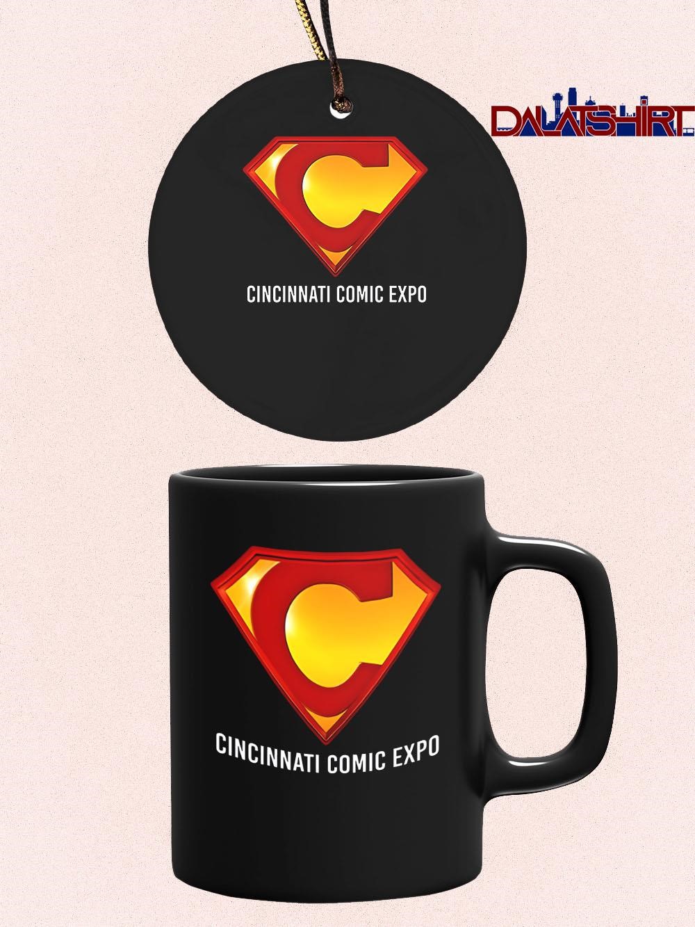 Best Cincinnati Comic Expo logo C Superman mug