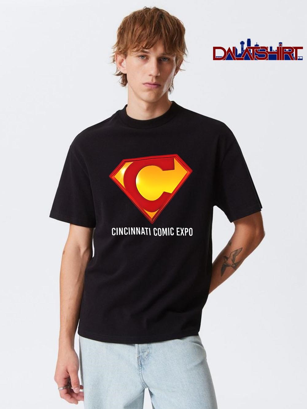 Best Cincinnati Comic Expo logo C Superman shirt