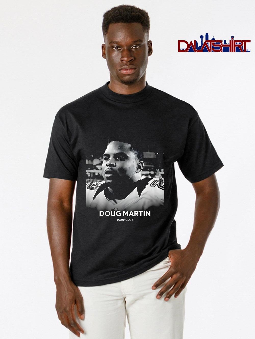 Best Doug Martin RIP 1989-2025 Tampa Bay Buccaneers retro shirt