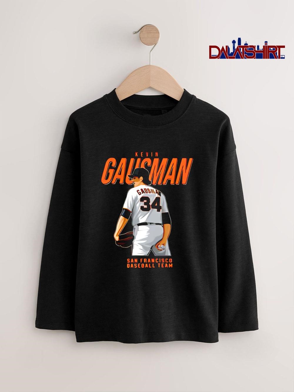Best Kevin Gausman #34 San Francisco Baseball Team long-sleeve
