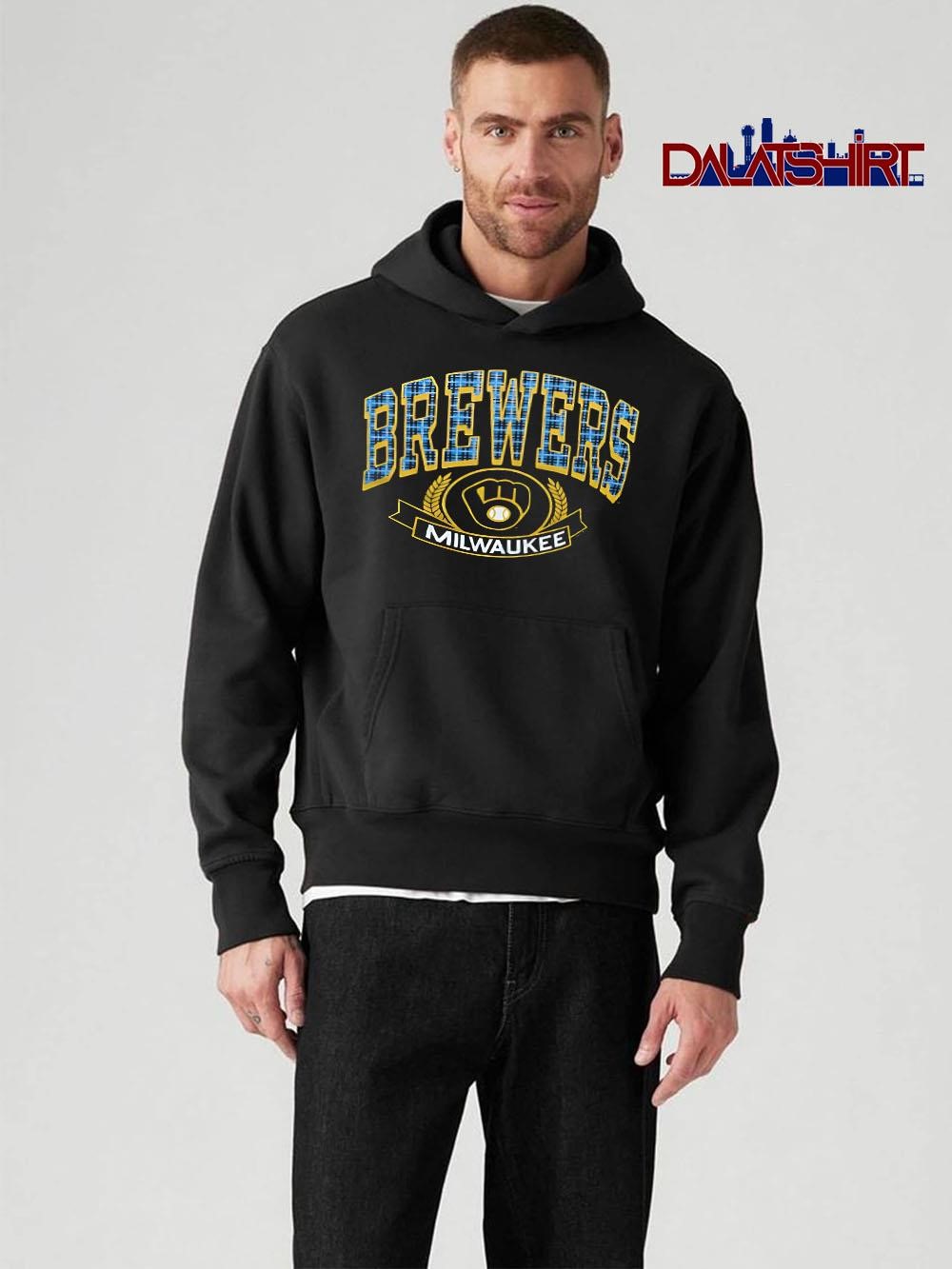 Best Milwaukee Brewers Plaid style hoodie