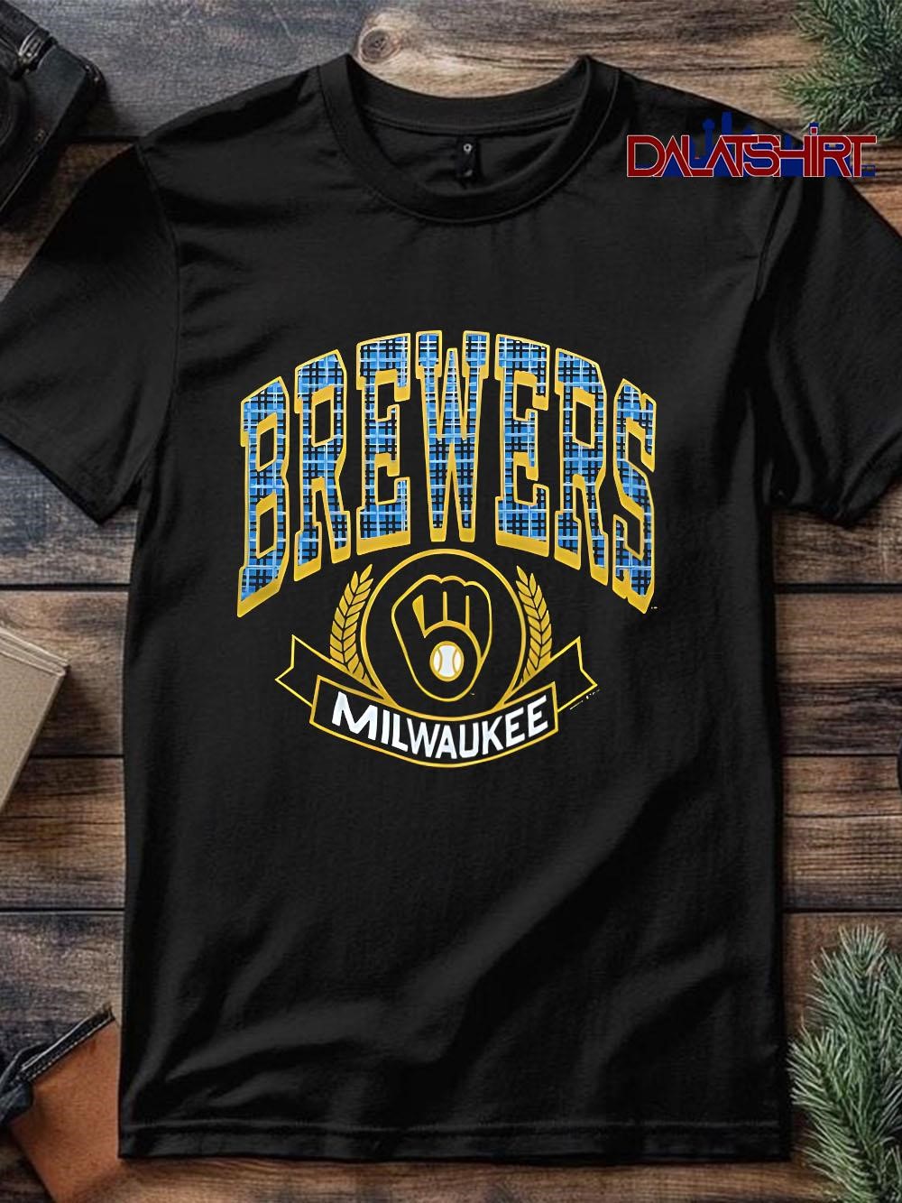 Best Milwaukee Brewers Plaid style shirt