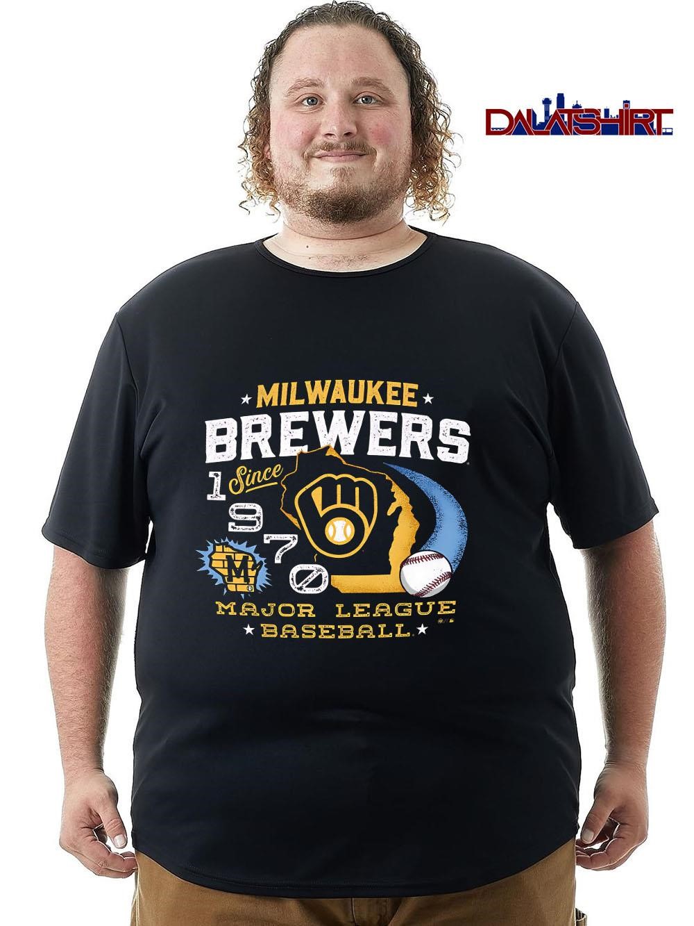 Best Milwaukee Brewers since 1970 Major League Baseball retro shirt