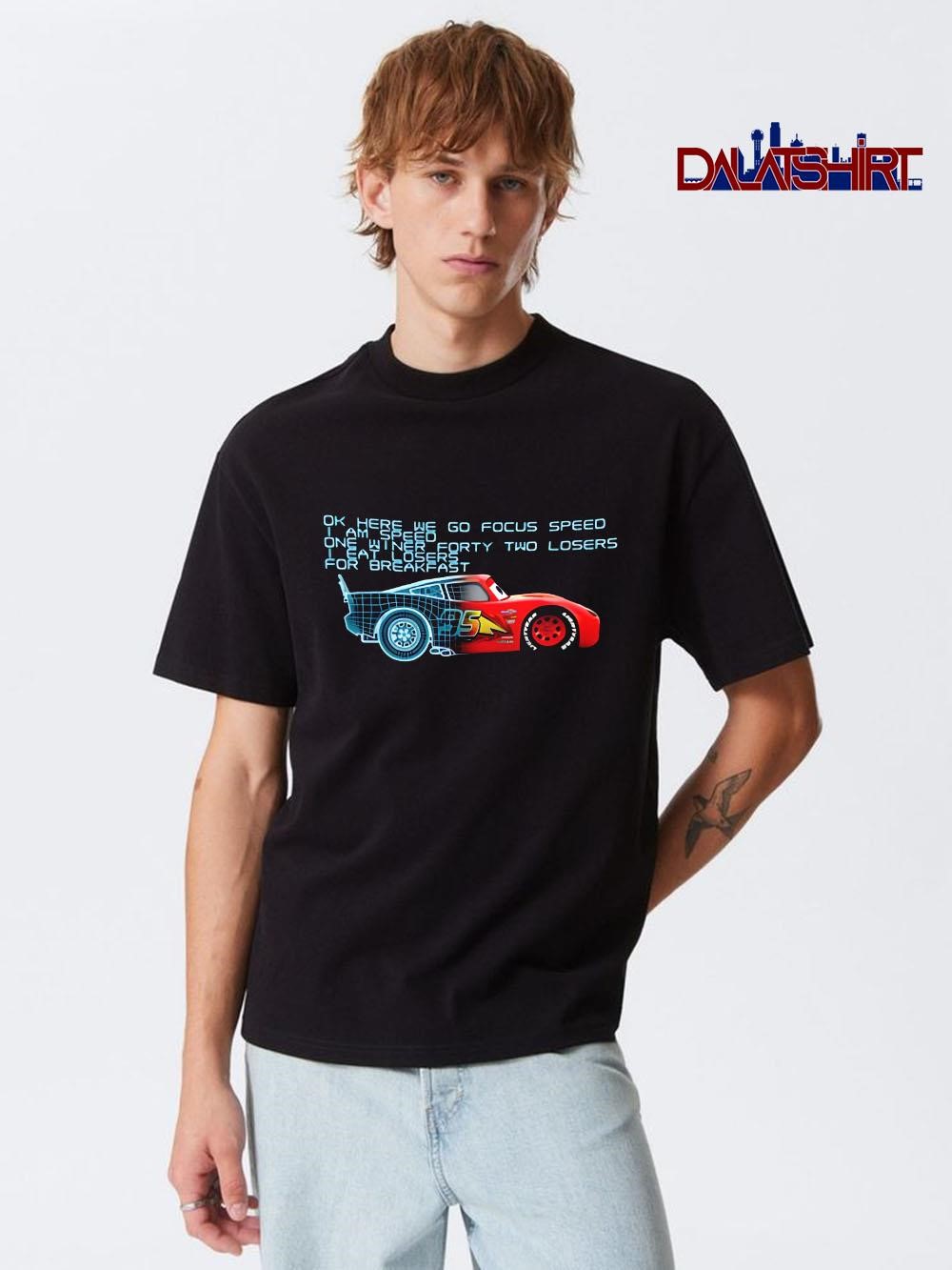 Best Ok here we go focus speed iam speed one winner forty two losers i eat losers for breakfast shirt
