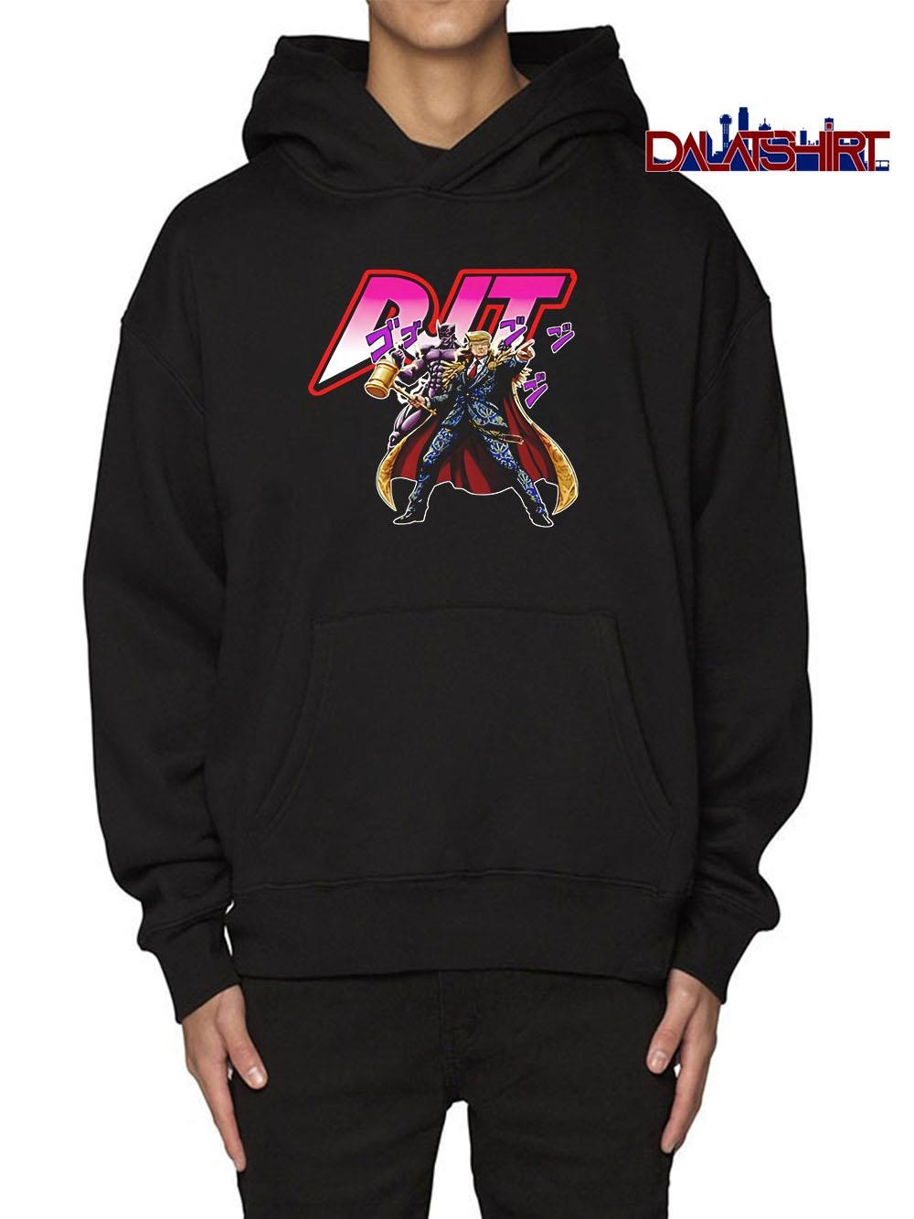 Best Trump Jojo's Bizarre Adventure Djt Trump Anime hoodie