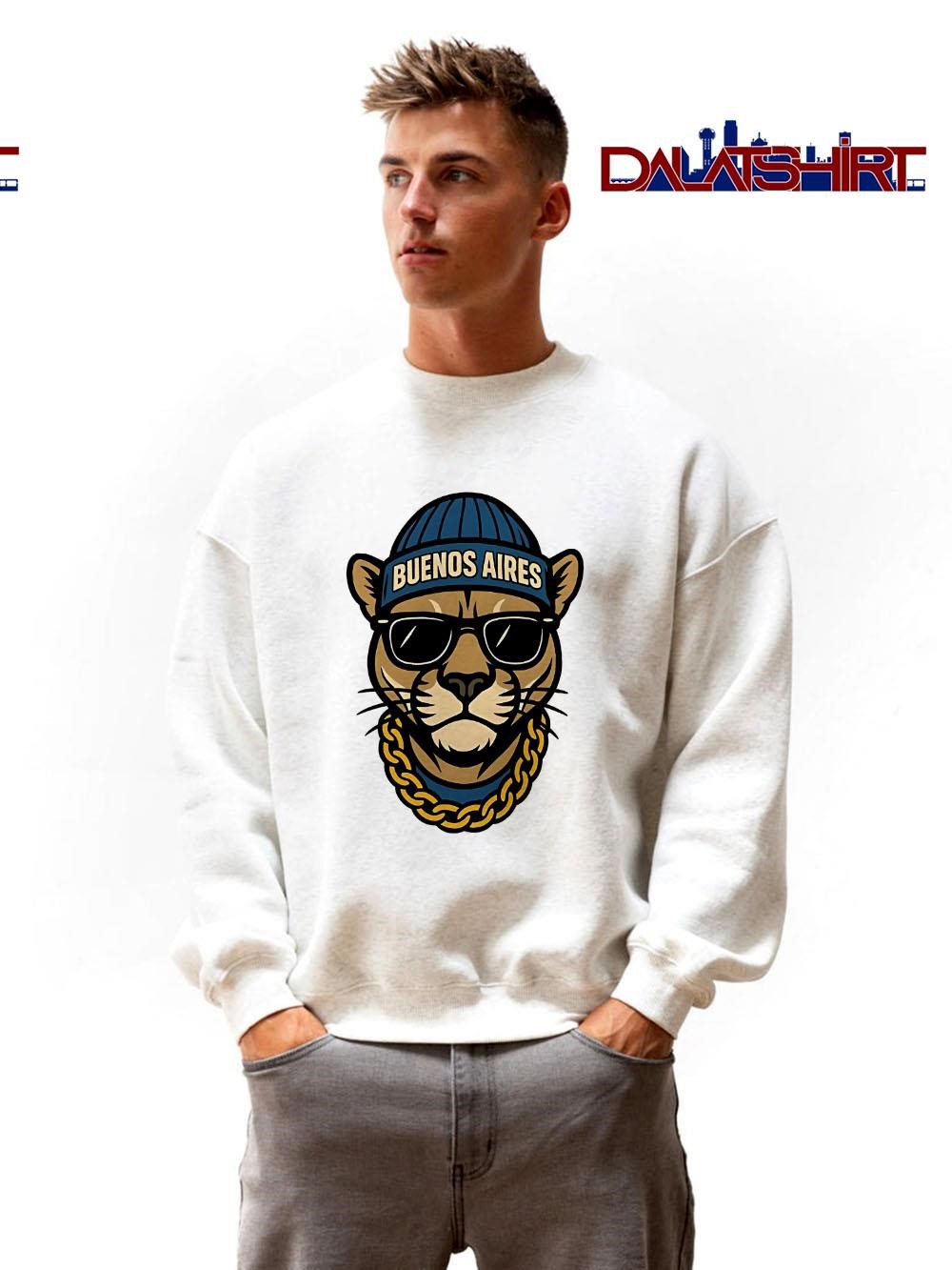 Buenos Aires Puma beanie sunglasses necklace sweater