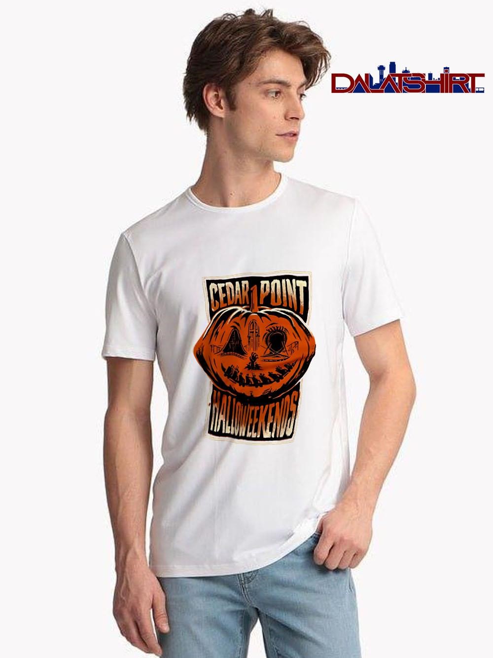 Cedar Point Halloweekends Pumpkin vintage shirt