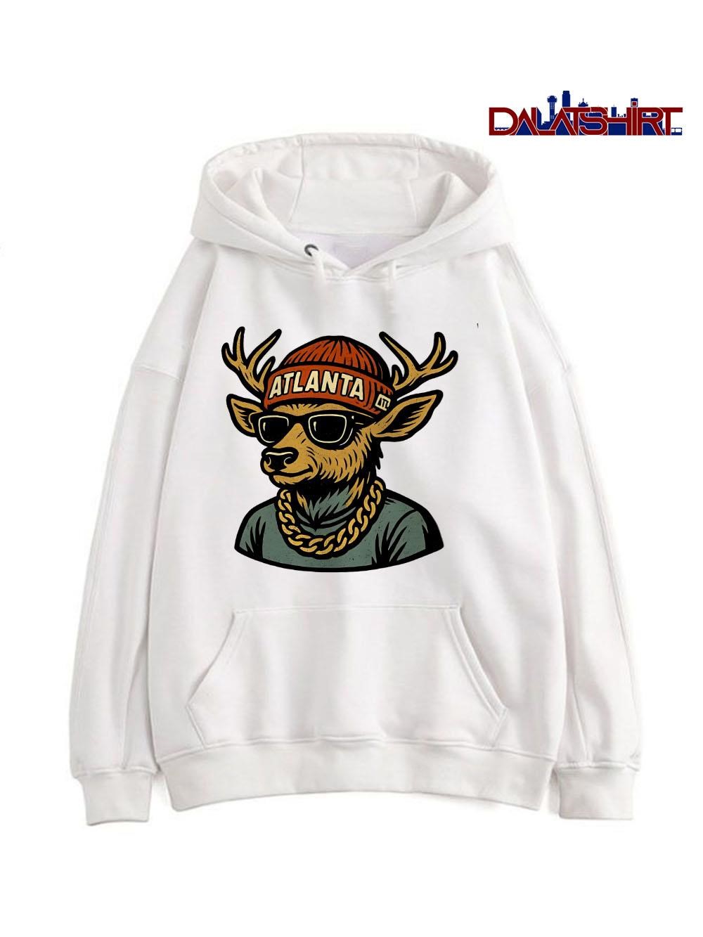 Deer Atlanta Atl Red Us South hoodie