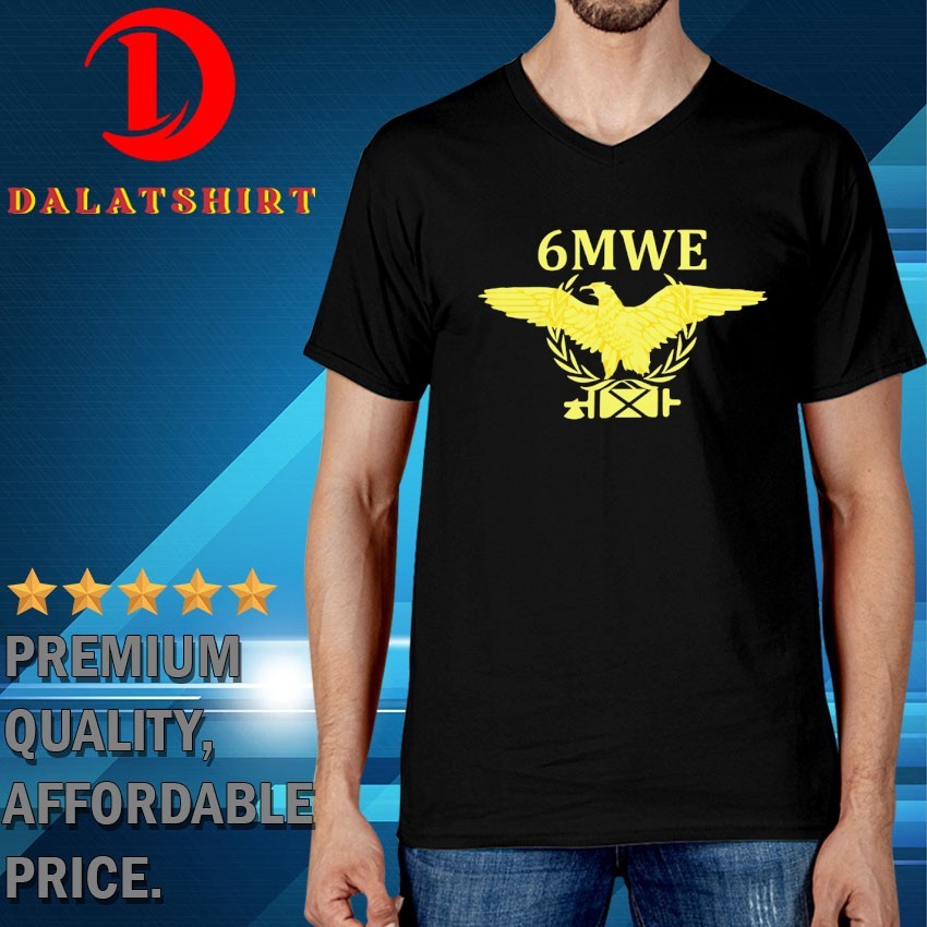 Eagle 6MWE logo T-shirts V-Neck-T-Shirt
