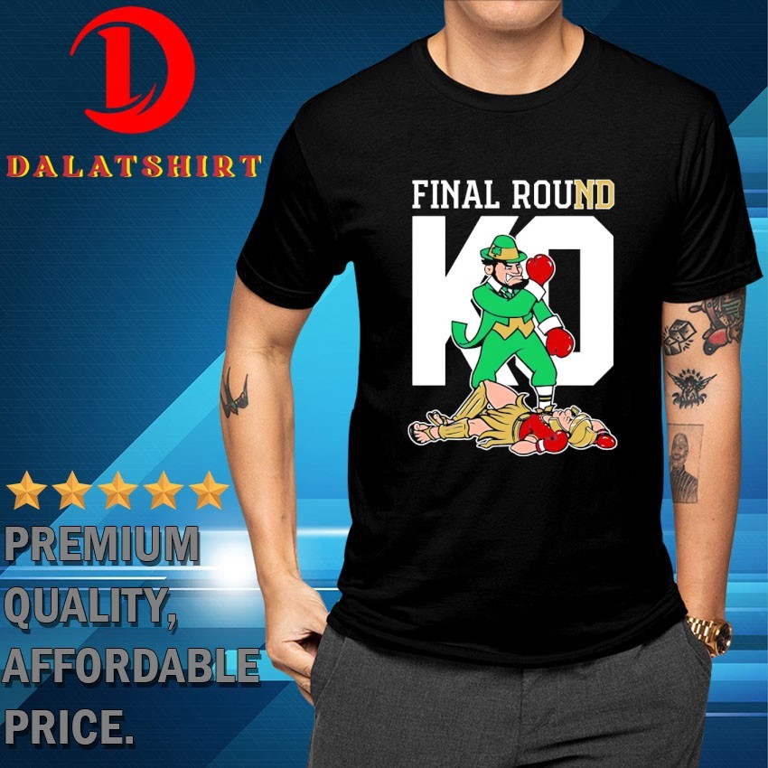 Final Round KO Notre Dame Fighting Irish beat USC Trojans T-shirts