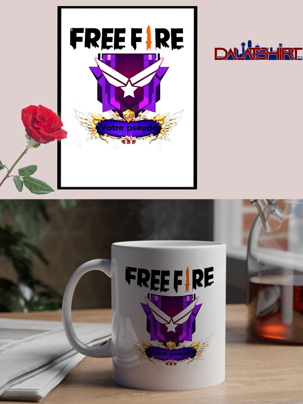 Free Fire Votre pseudo mug