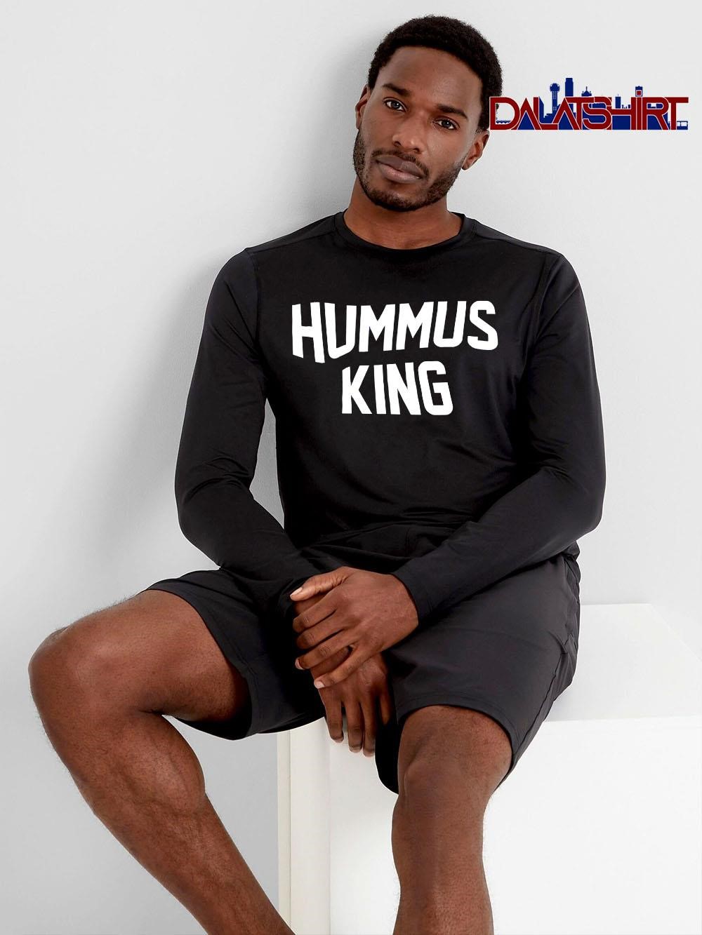 Funny Hummus King long-sleeve