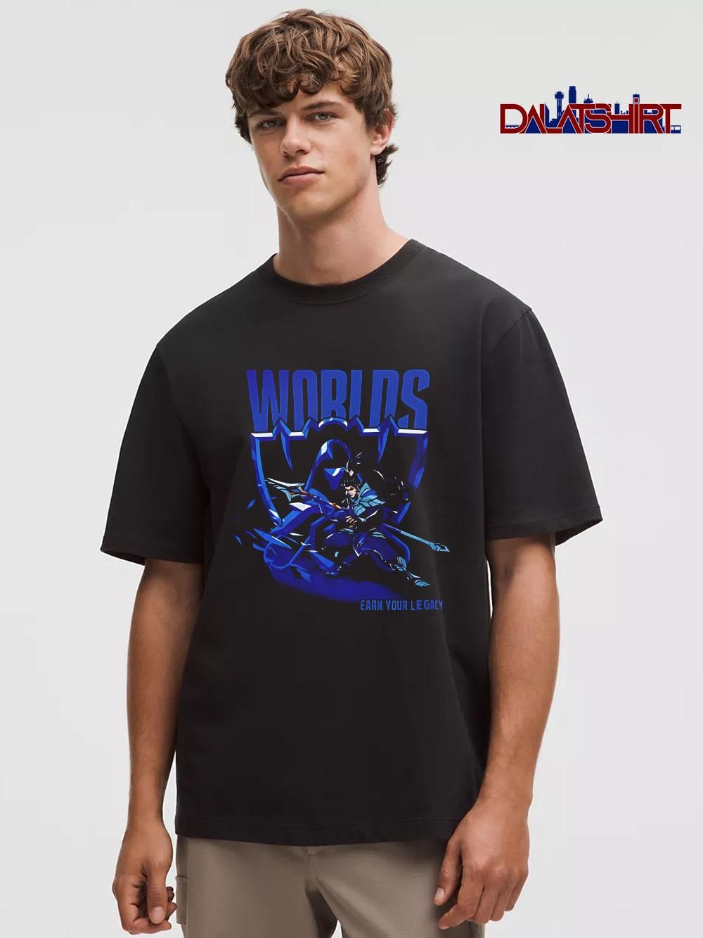 Funny Riot Games Shop Xin Zhao des Worlds 2025 shirt