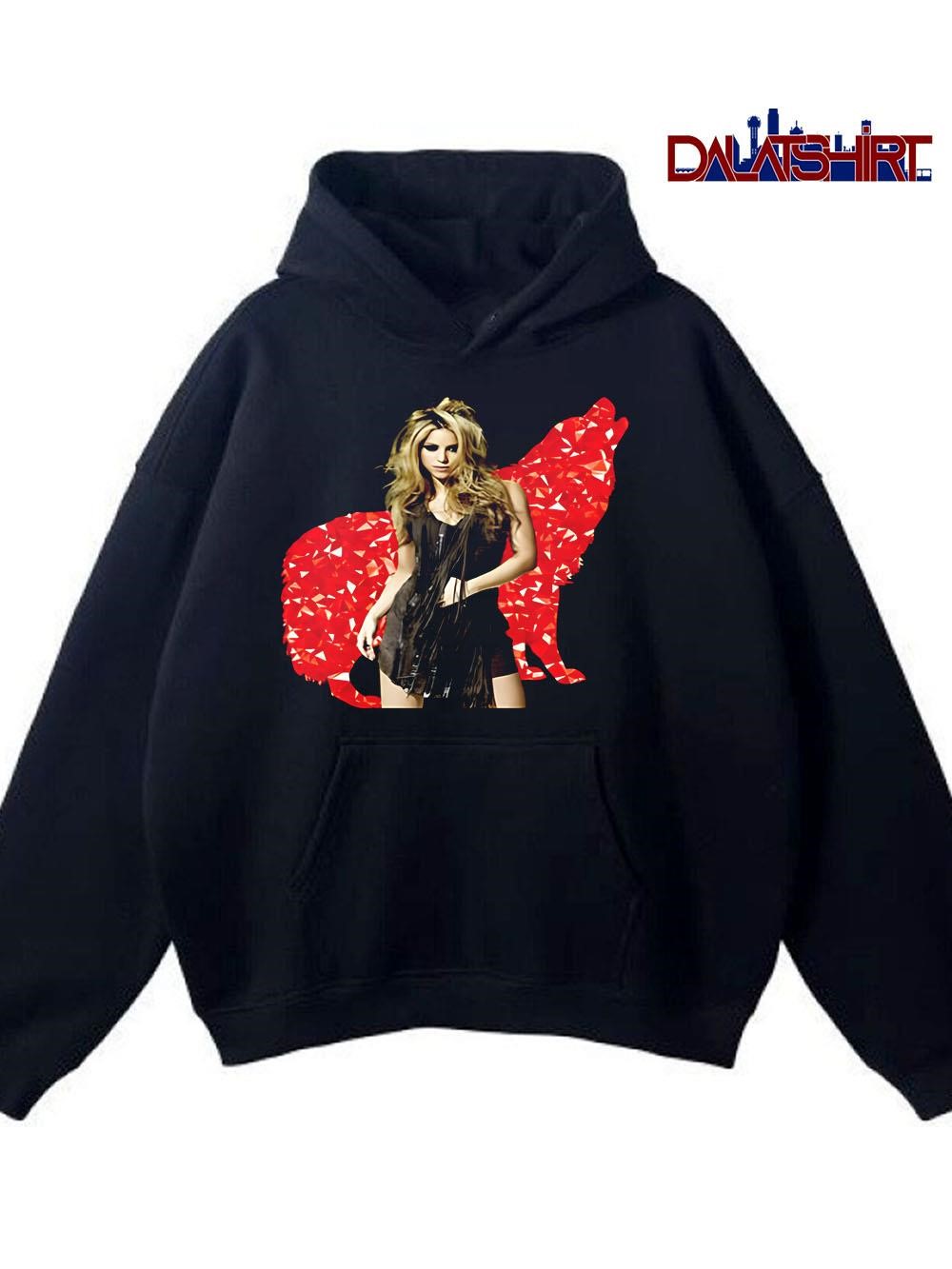 Funny Shakira She Wolf classic hoodie