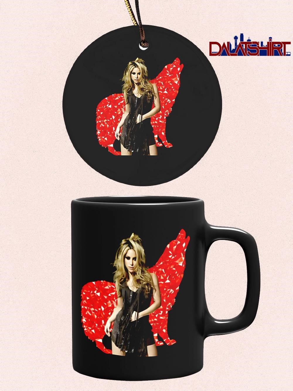 Funny Shakira She Wolf classic mug