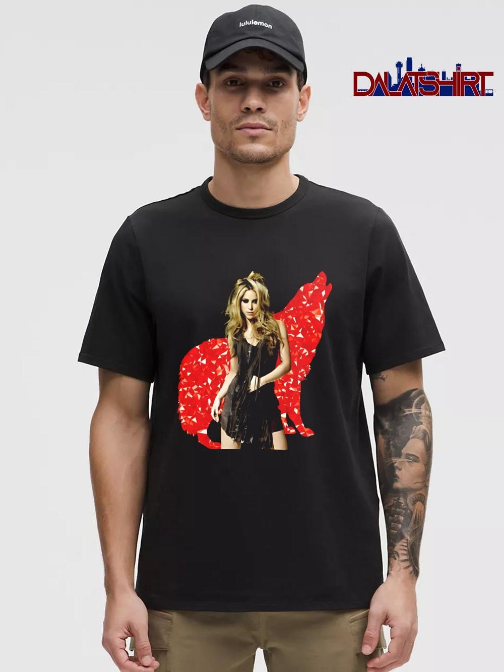 Funny Shakira She Wolf classic shirt