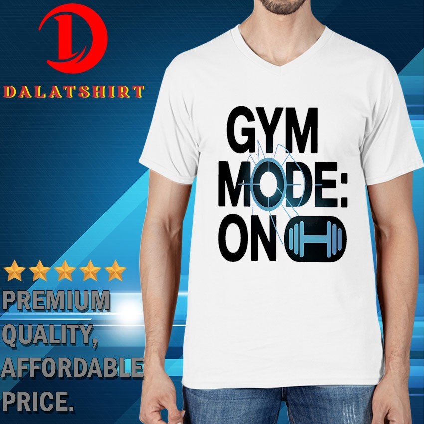 Gym mode on T-shirts V-Neck-T-Shirt