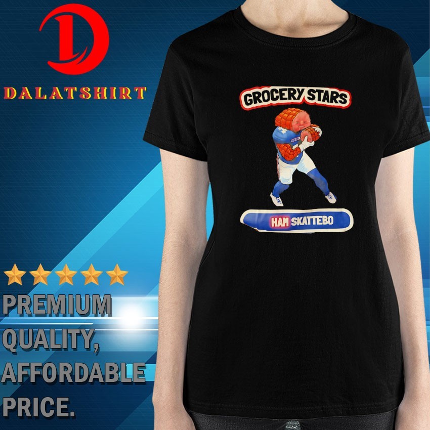 Ham Skattebo Grocery Stars New York Giants T-shirts Ladies-Shirt