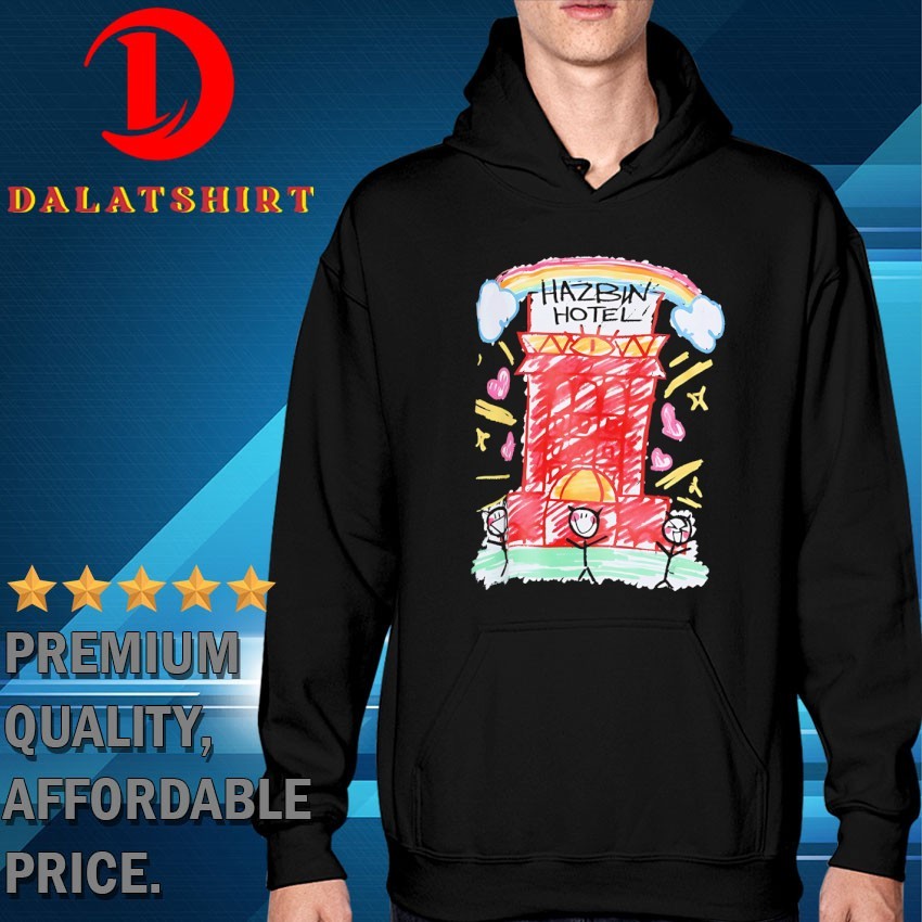 Hazbin Hotel rainbow drawing T-shirts Hoodie