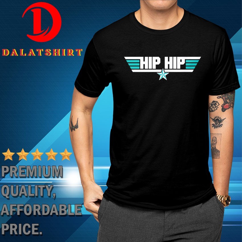 Hip Hip Seattle Mariners style Top Gun logo T-shirts