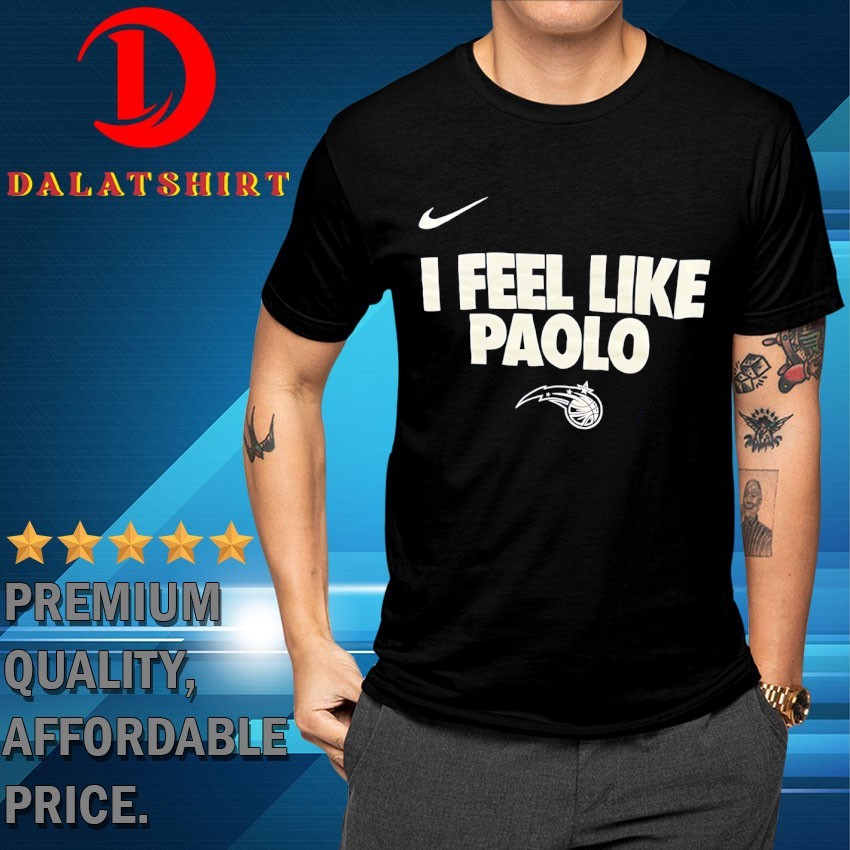 I feel like Paolo Orlando Magic logo T-shirts