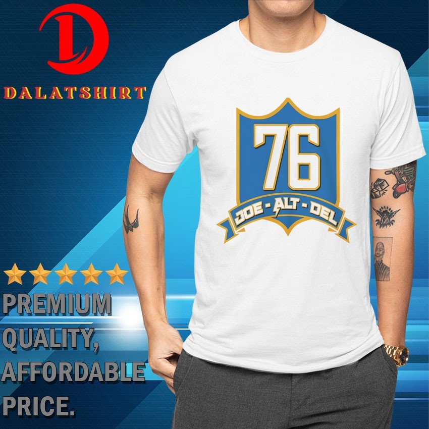 Joe Alt Del 76 Los Angeles Chargers T-shirts