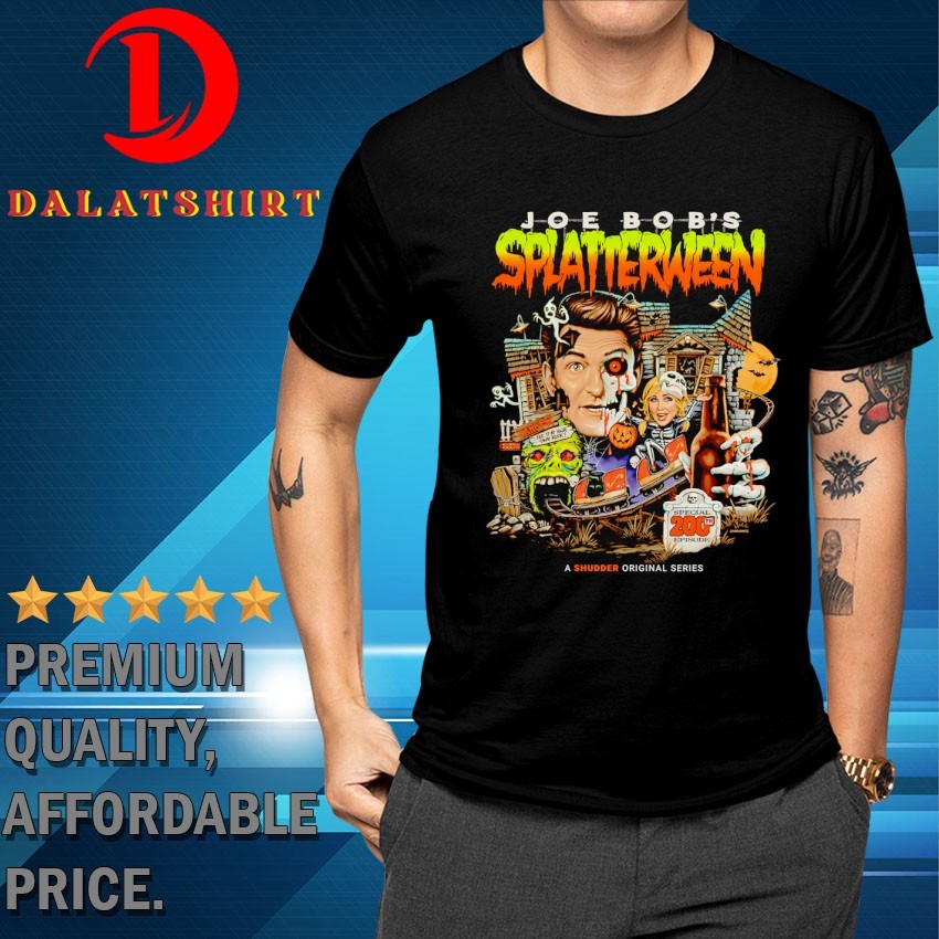 Joe Bob's Splatterween a Shudder original series Halloween T-shirts