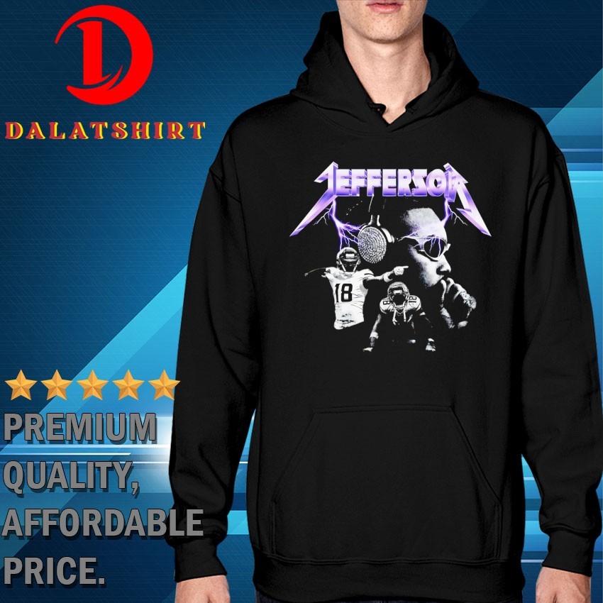 Justin Jefferson Minnesota Vikings football lightning T-shirts Hoodie